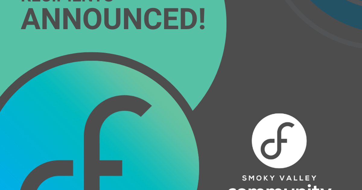 Smoky Valley Recipients Announced