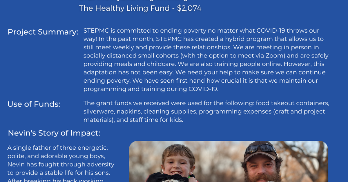 Mcpherson County Community Foundation GOOD STORY